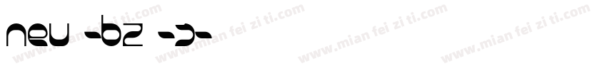 neu -bz -s字体转换